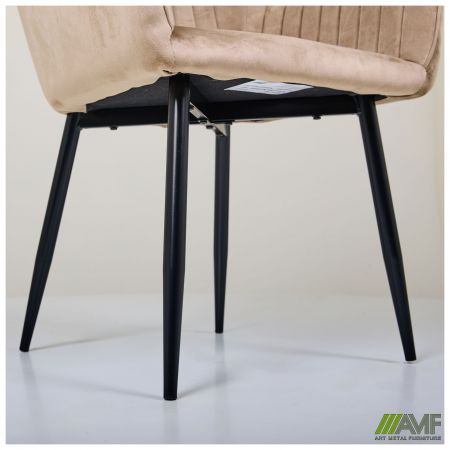 Фото 10 - Крісло Venera-C вельвет капучіно 