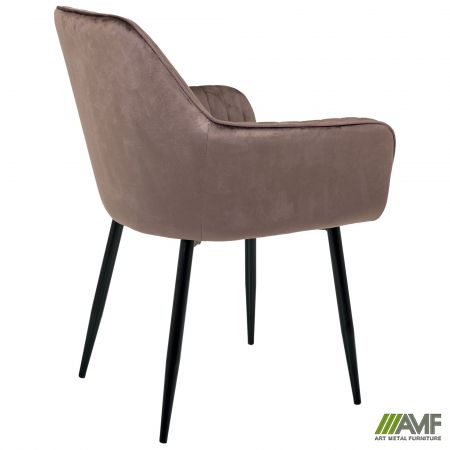 Фото 5 - Крісло Venera-C вельвет шоколад 