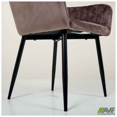 Фото 10 - Крісло Venera-C вельвет шоколад 