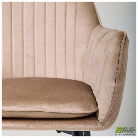 Фото 6 - Крісло Paula-C вельвет капучіно 