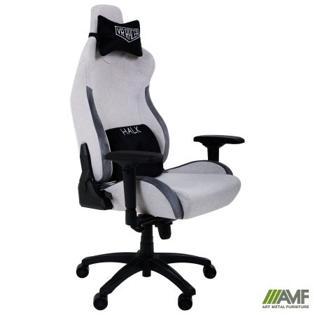 Фото 2 - Кресло геймерское VR Racer Textile Halk серый 