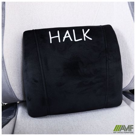 Фото 13 - Кресло геймерское VR Racer Textile Halk серый 