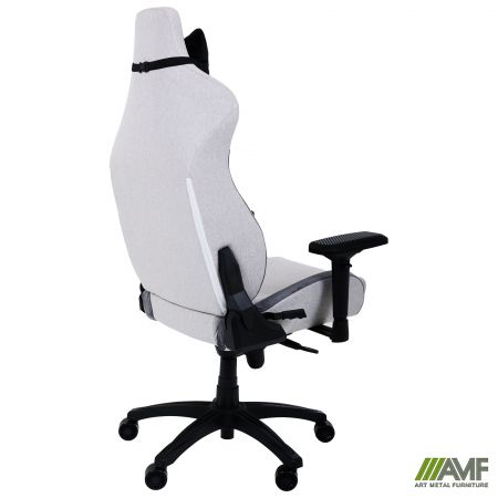 Фото 5 - Кресло геймерское VR Racer Textile Halk серый 