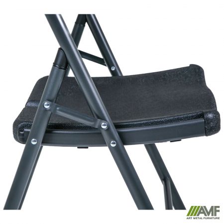 Фото 11 - Стілець складаний Knox-F пластик чорний 