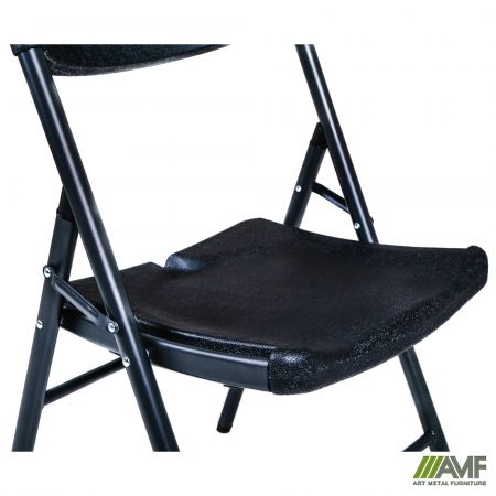 Фото 12 - Стілець складаний Knox-F пластик чорний 