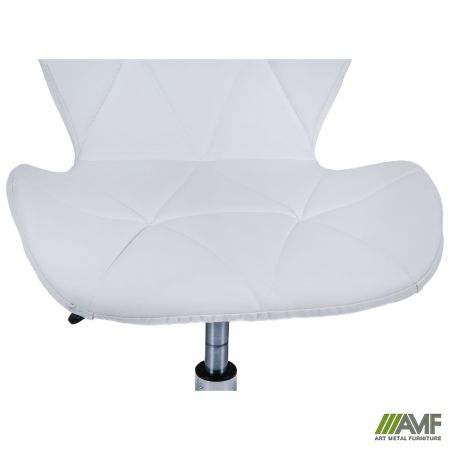 Фото 7 - Крісло Betani-RC шкірозамінник білий 