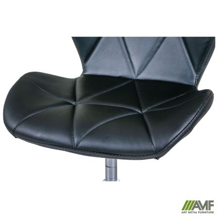 Фото 7 - Крісло Betani-RC шкірозамінник чорний 