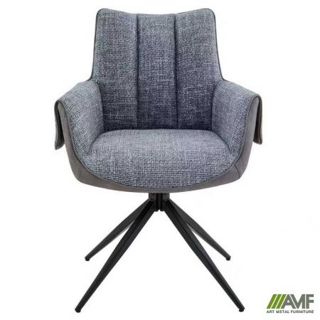 Фото 2 - Кресло поворотное Medeline серый 