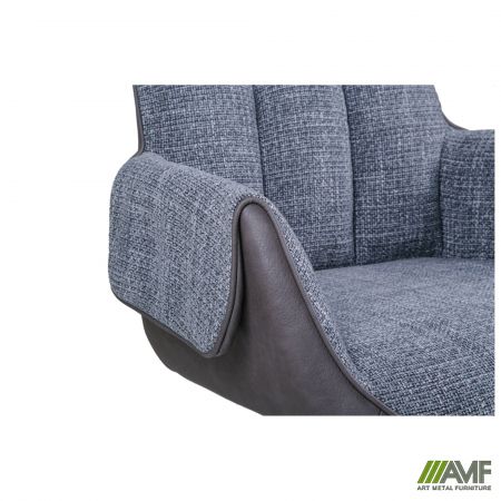 Фото 12 - Кресло поворотное Medeline серый 