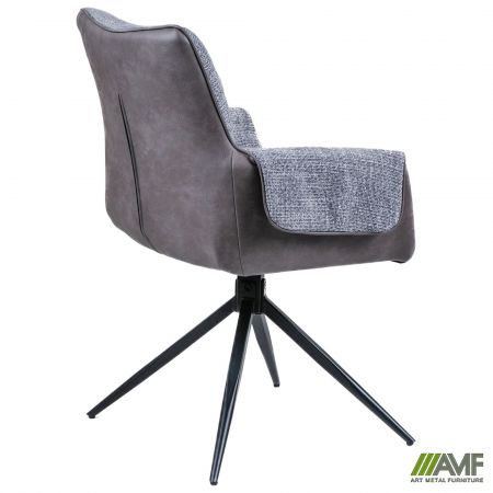 Фото 4 - Кресло поворотное Medeline серый 