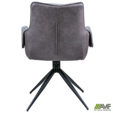 Фото 5 - Кресло поворотное Medeline серый 