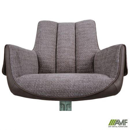 Фото 7 - Кресло поворотное Medeline светло-серый 