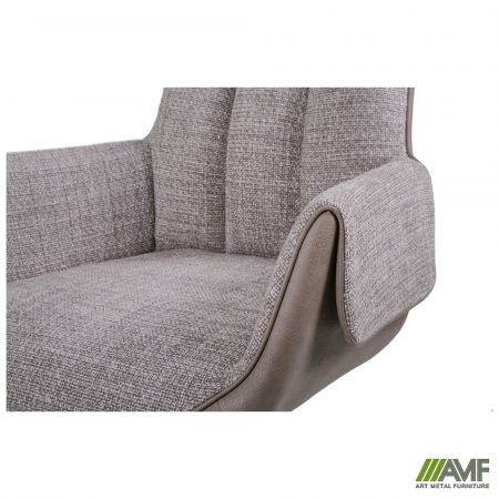 Фото 10 - Кресло поворотное Medeline светло-серый 