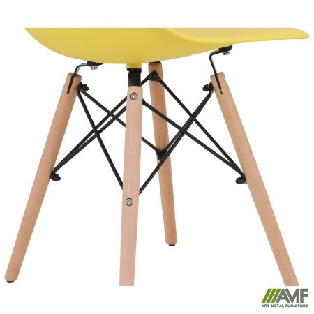 Фото 11 - Стул Aster RL Wood Пластик желтый 