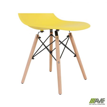 Фото 10 - Стул Aster RL Wood Пластик желтый 