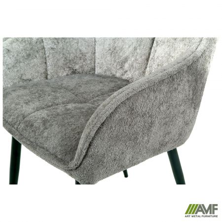 Фото 9 - Кресло Giselle серый 