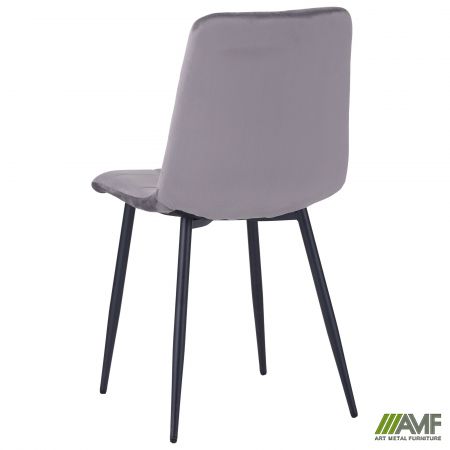 Фото 5 - Стул Cherry-X вельвет серый 