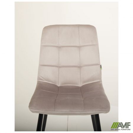 Фото 6 - Стул Cherry-X вельвет светло-серый 