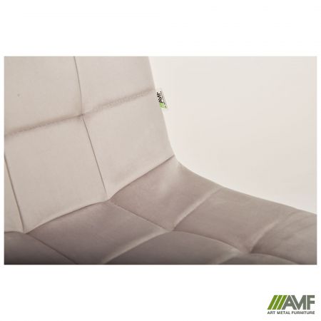 Фото 8 - Стул Cherry-X вельвет светло-серый 