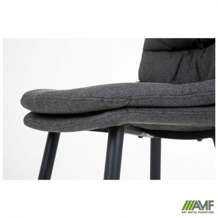 Фото 7 - Стул Barni черный/темно-серый 