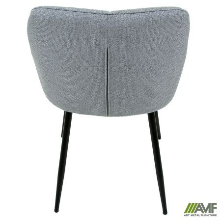 Фото 6 - Кресло Ariel черный/ ткань светло-серая 