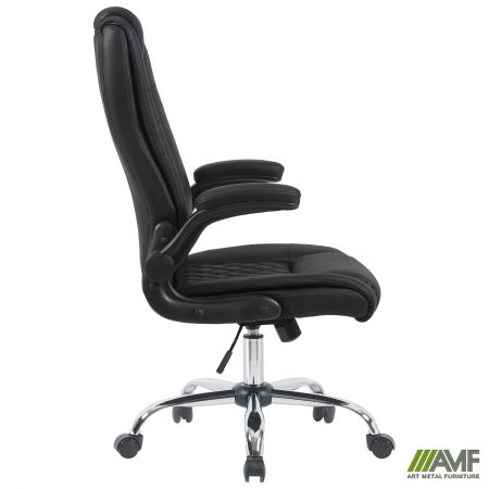 Фото 3 - Кресло руководителя Hank ткань черная 