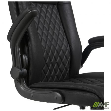 Фото 8 - Кресло руководителя Hank ткань черная 