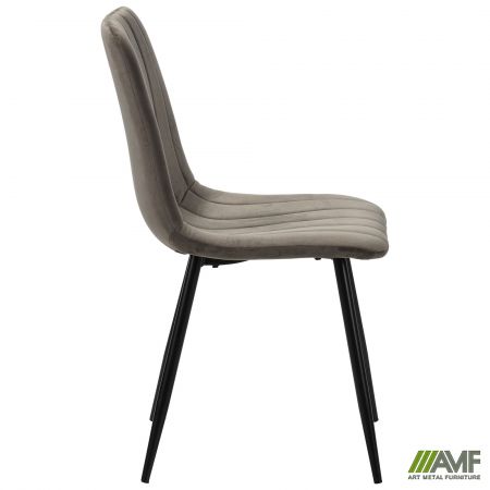 Фото 3 - Стул обеденный Indiana-D черный/velvet серый 