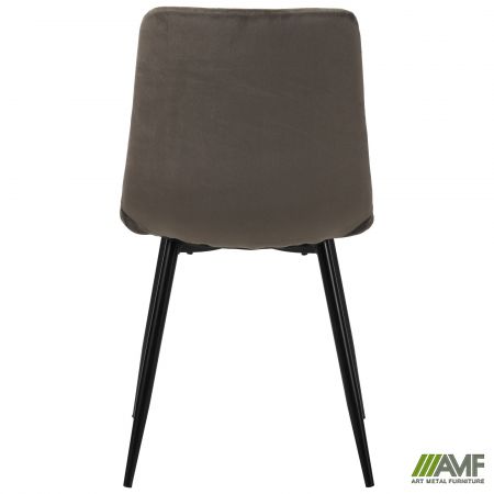 Фото 4 - Стул обеденный Indiana-D черный/velvet серый 