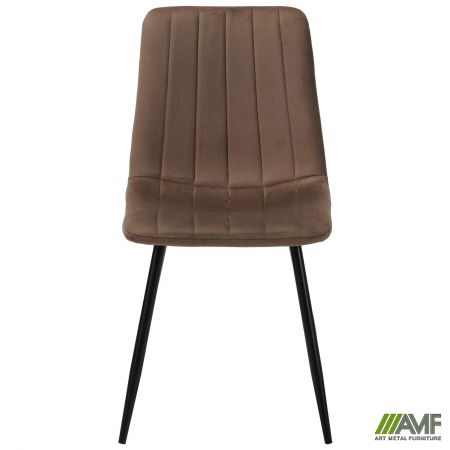 Фото 3 - Стул обеденный Indiana-D черный/velvet коричневый 