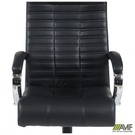 Фото 6 - Кресло руководителя Atlantis-X, механизм Anifix, кожзам черный 