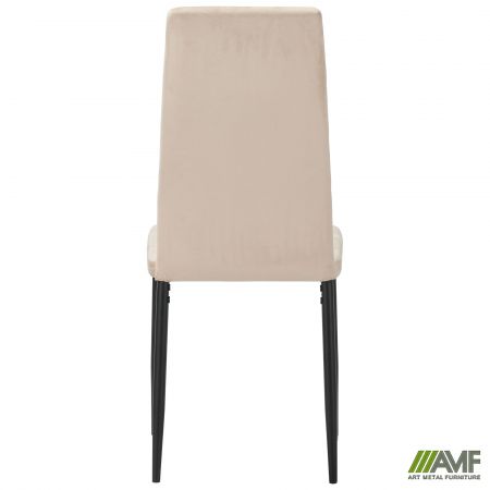 Фото 4 - Стул Hunter черный/вельвет бежевый 