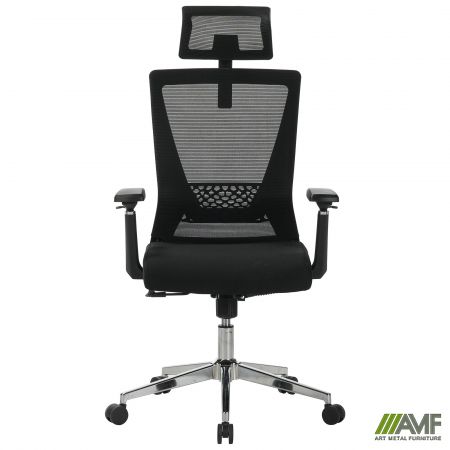 Фото 2 - Крісло Shelby сітка чорна 