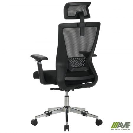 Фото 5 - Крісло Shelby сітка чорна 