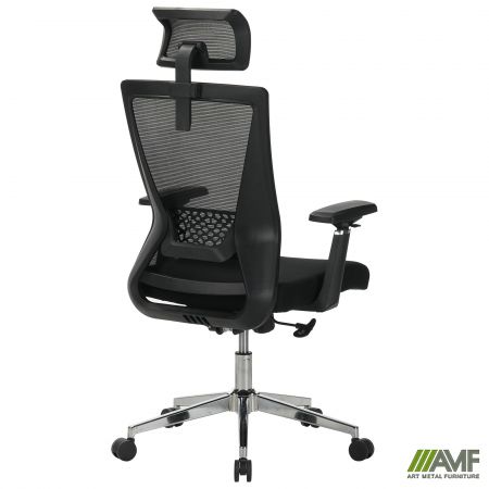 Фото 6 - Крісло Shelby сітка чорна 