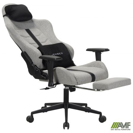 Фото 7 - Кресло VR Racer Textile Jensen темно-серый 