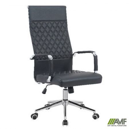 Фото 1 - Крісло Logan чорний 