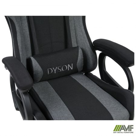 Фото 8 - Кресло геймерское VR Racer Textile Dyson черный-темно-серый 