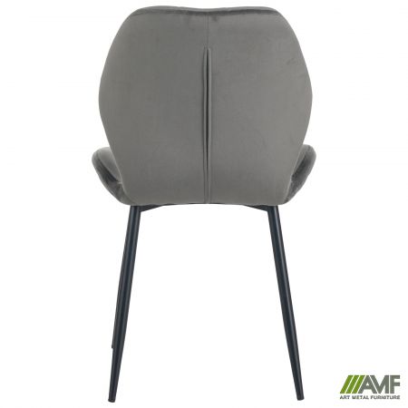 Фото 4 - Стул Astra черный/ вельвет светлый хаки 