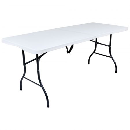 Фото 1 - Стол складной Cadillac пластик белый 