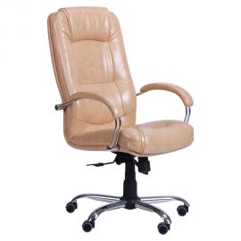 Крісло Марсель Хром механізм ANYFIX Мадрас голд беж 