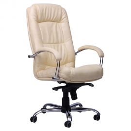 Крісло Марсель Хром механізм МВ Мадрас ваніль 