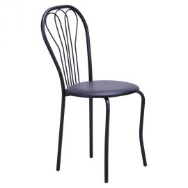 Стул Ванесса черный Кожзам черный 