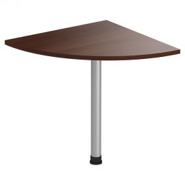 Стіл приставний МГ-317 (720х720х750мм) горіх темний 