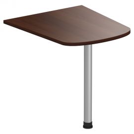 Стол приставной МГ-311 (800х720х750мм) орех темный 