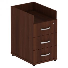 Тумба приставна з ЦЗ МГ-412 (420х540х725мм) горіх темний (в зборі) 