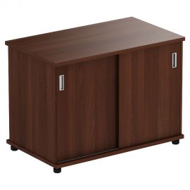 Тумба приставная МГ-422 (1020х600х750мм) орех темный (в сборе) 