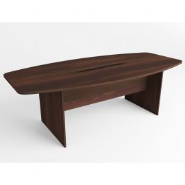 Стол конференционный МГ-251 (2300х1100х760мм) орех темный 