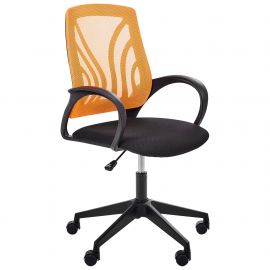 Крісло Ion сидіння А-1/спинка Сітка помаранчева 