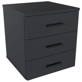 Тумба Asti AS400 (400х400х460Н) Антрацит 